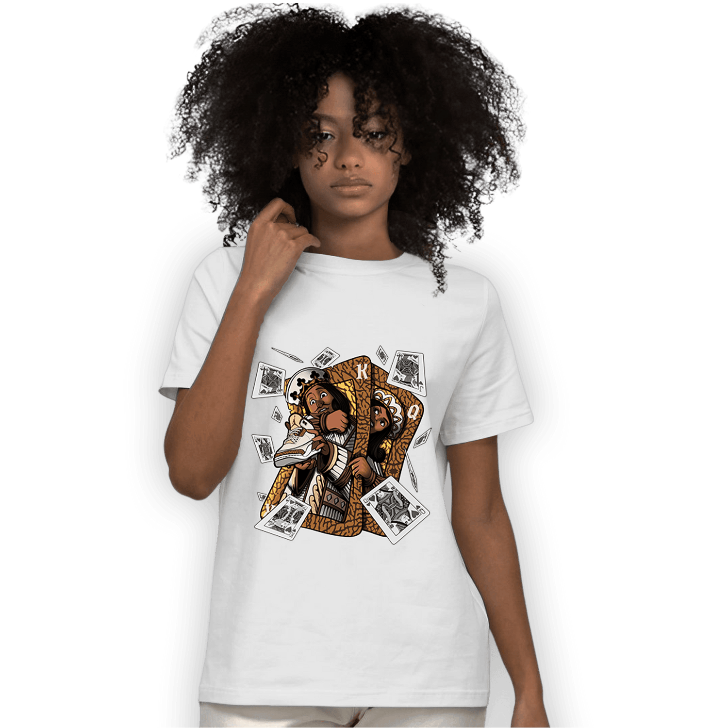 Palomino 3s T Shirt Match Sneaker Playing Card - NastyJamz