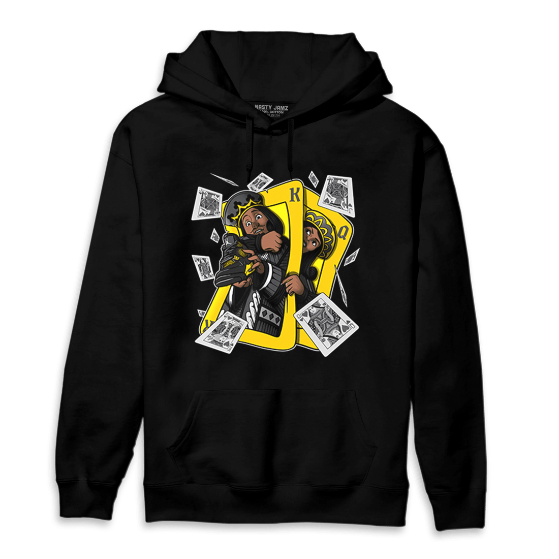 Thunder 4s Hoodie Match Sneaker Playing Card - NastyJamz