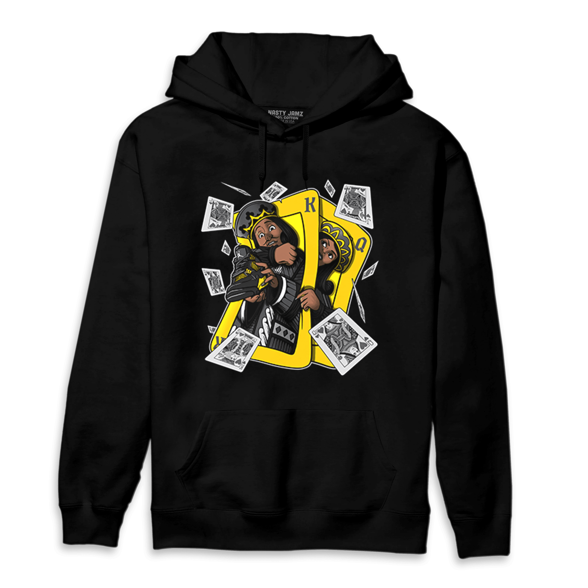 Thunder 4s Hoodie Match Sneaker Playing Card - NastyJamz