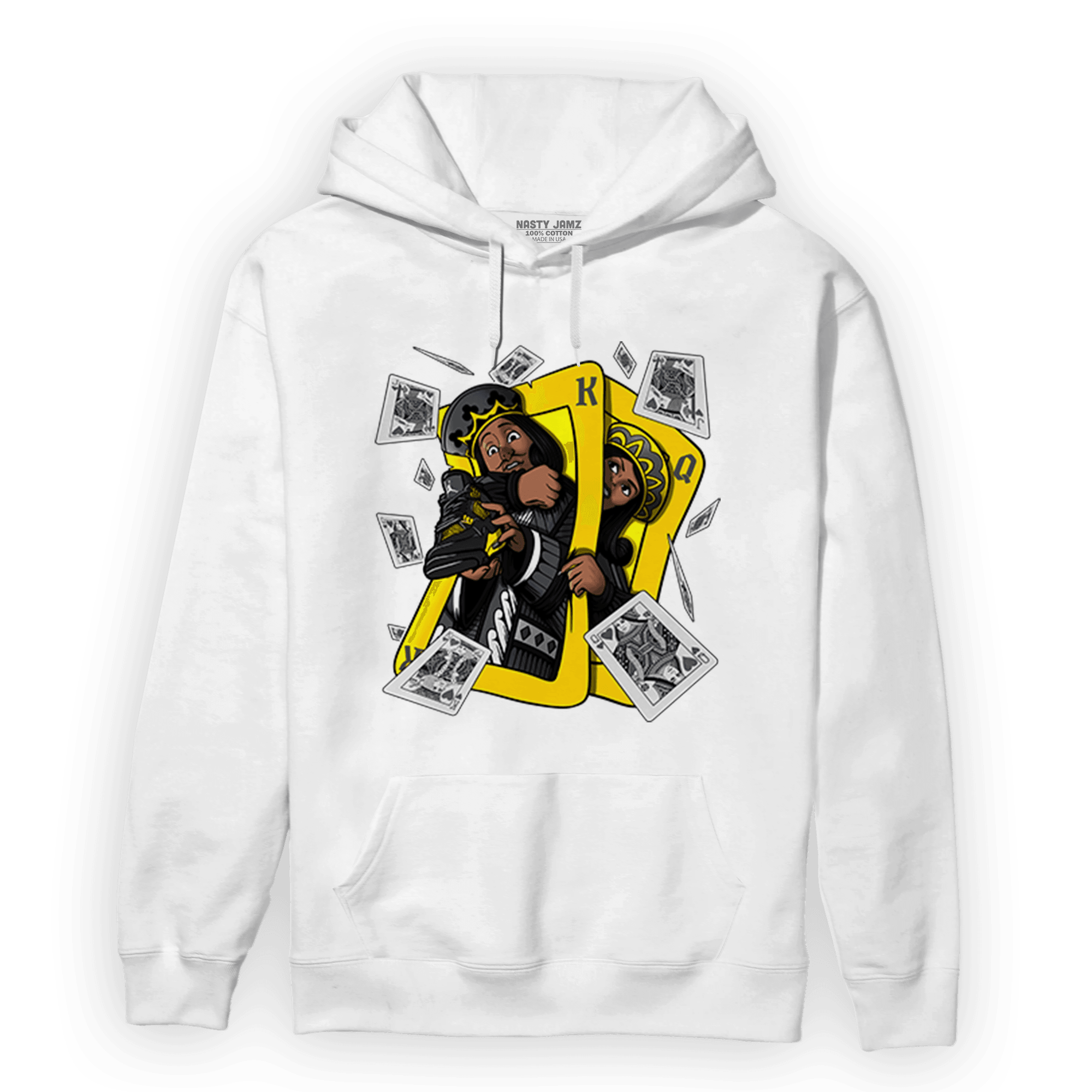 Thunder 4s Hoodie Match Sneaker Playing Card - NastyJamz