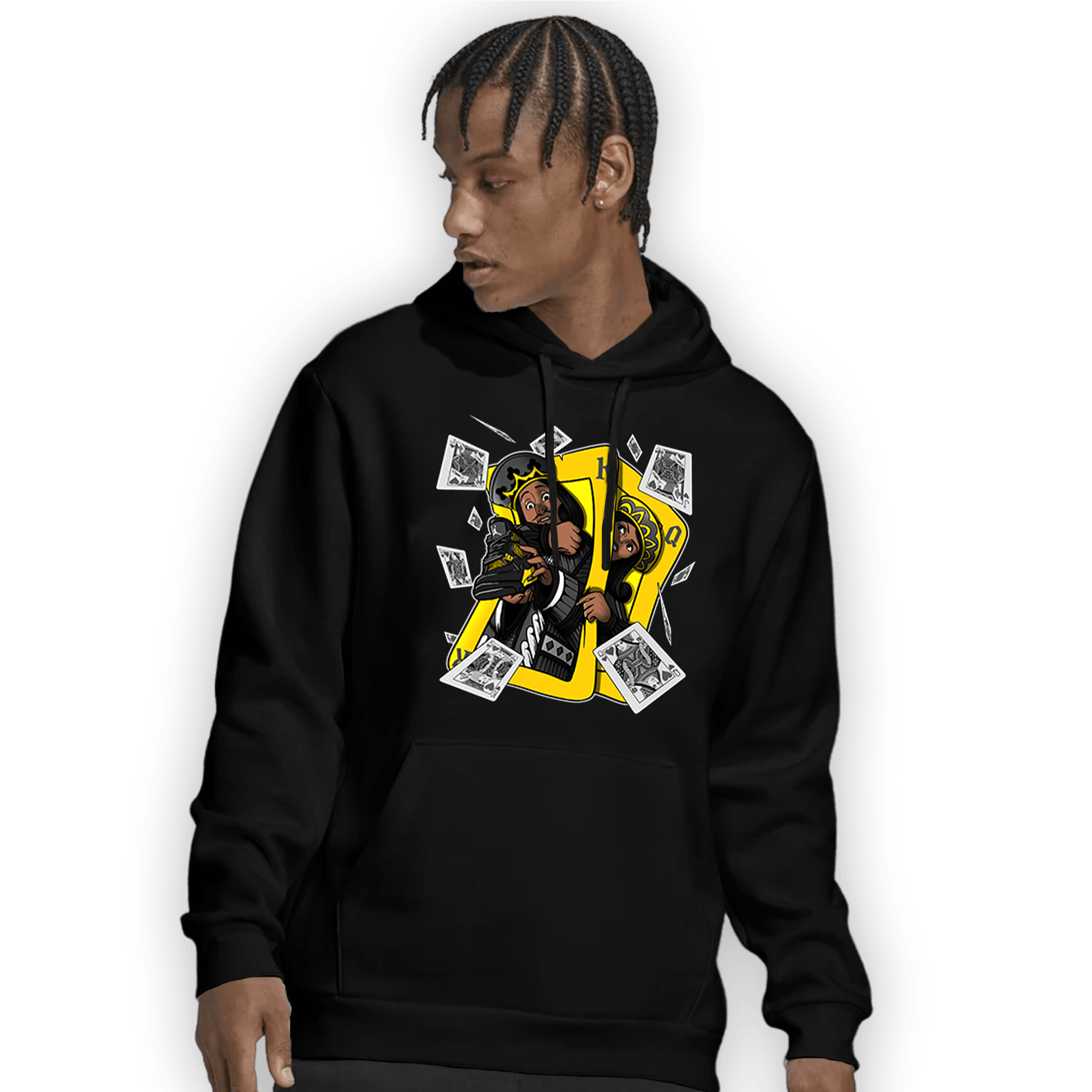 Thunder 4s Hoodie Match Sneaker Playing Card - NastyJamz