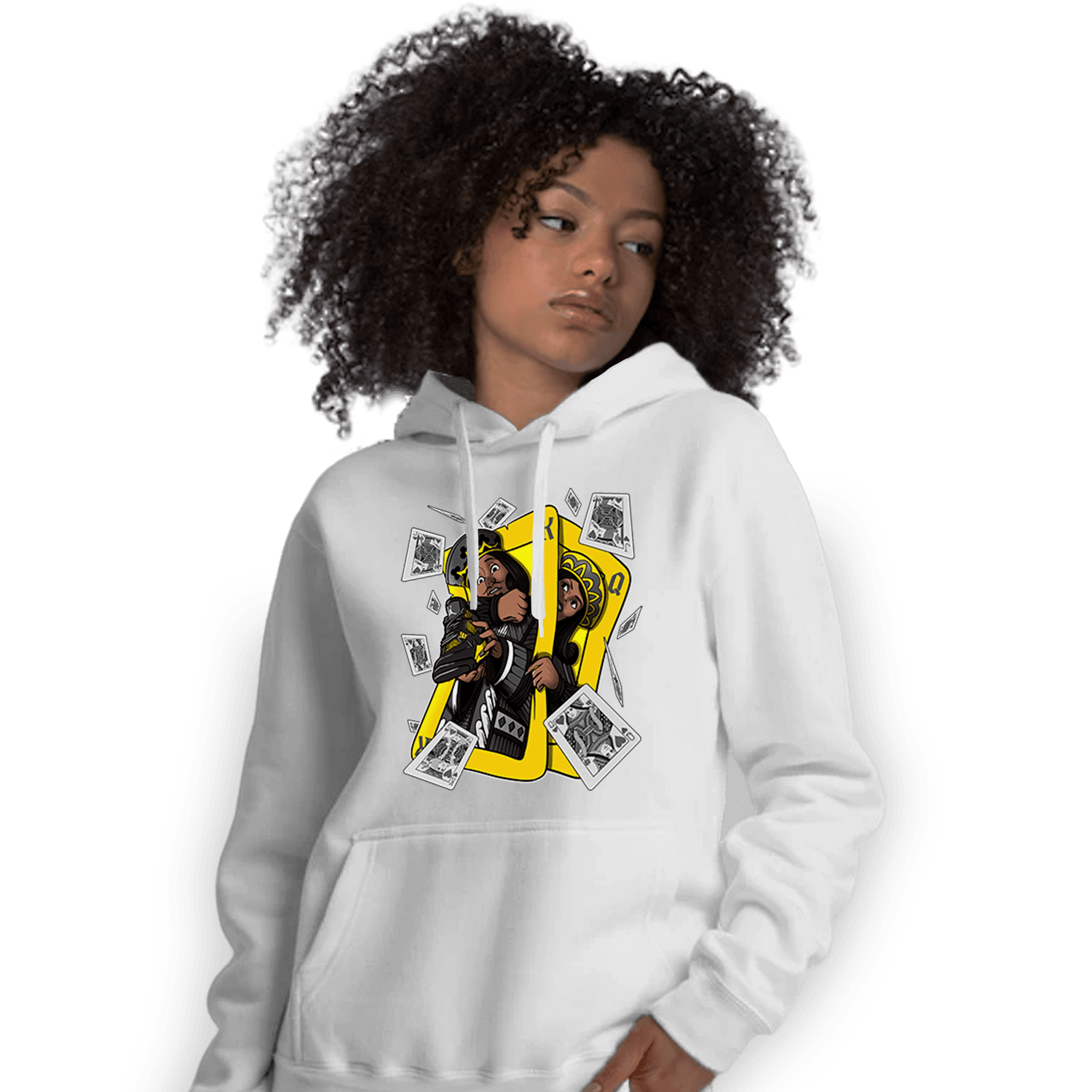 Thunder 4s Hoodie Match Sneaker Playing Card - NastyJamz