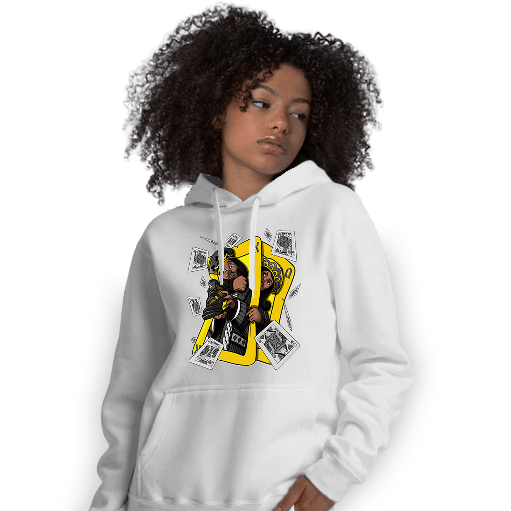Thunder 4s Hoodie Match Sneaker Playing Card - NastyJamz