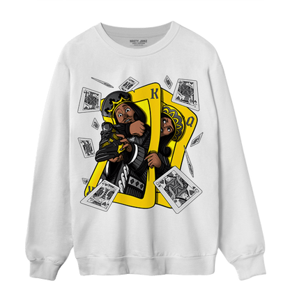 Thunder 4s Sweatshirt Match Sneaker Playing Card - NastyJamz