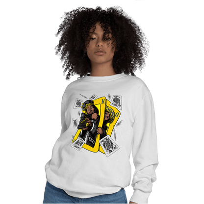 Thunder 4s Sweatshirt Match Sneaker Playing Card - NastyJamz