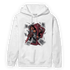 Burgundy 5s Hoodie Match Sneaker Playing Card - NastyJamz