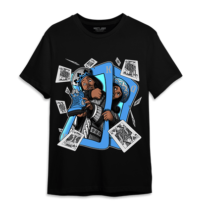 University Blue 5s T Shirt Match Sneaker Playing Card - NastyJamz