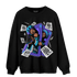 Aqua 6s Sweatshirt Match Sneaker Playing Card - NastyJamz