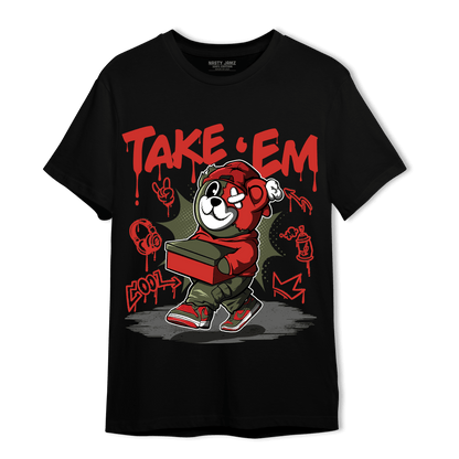 Dunk Low Mystic Red T Shirt Match Take &
