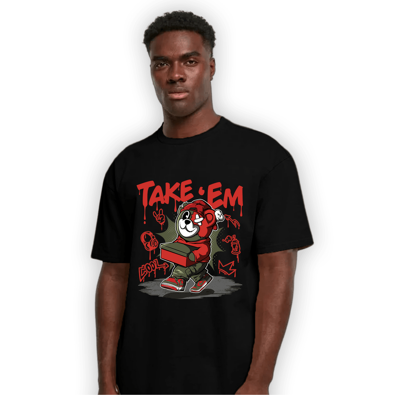 Dunk Low Mystic Red T Shirt Match Take &
