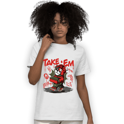 Dunk Low Mystic Red T Shirt Match Take &