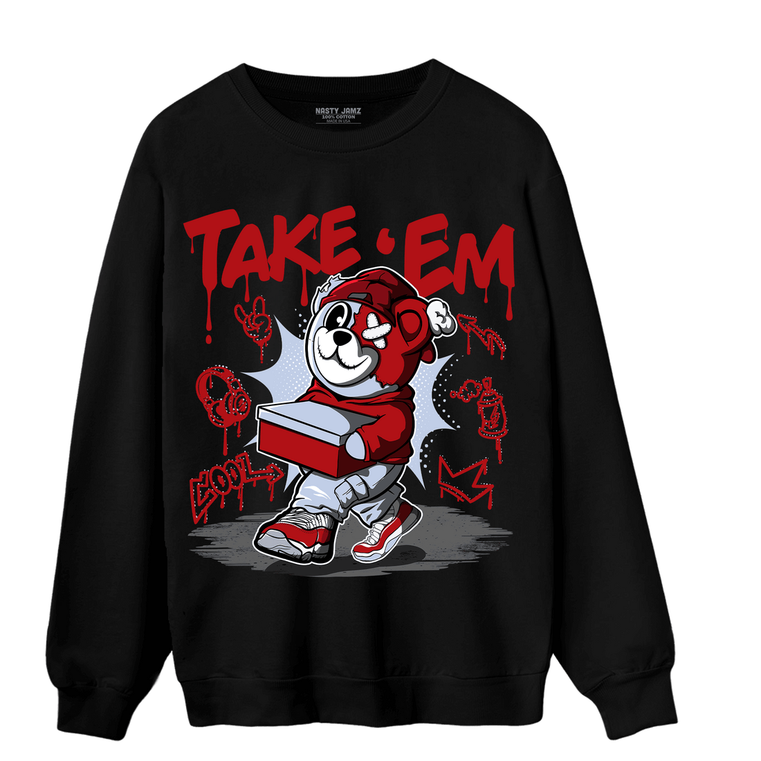 Cherry 11s Sweatshirt Match Take &