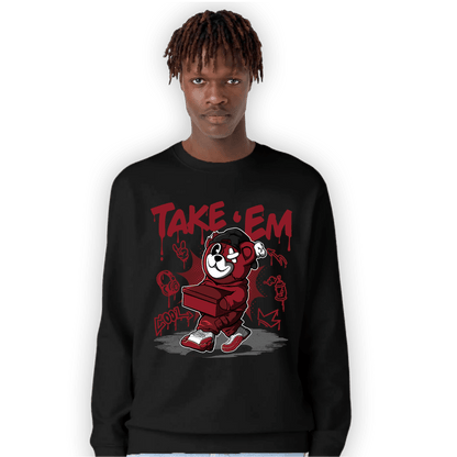 Cherry 12s Sweatshirt Match Take &