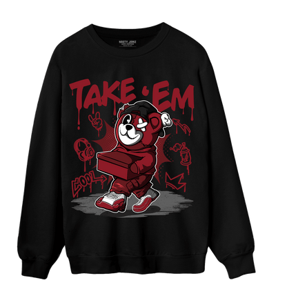Cherry 12s Sweatshirt Match Take &