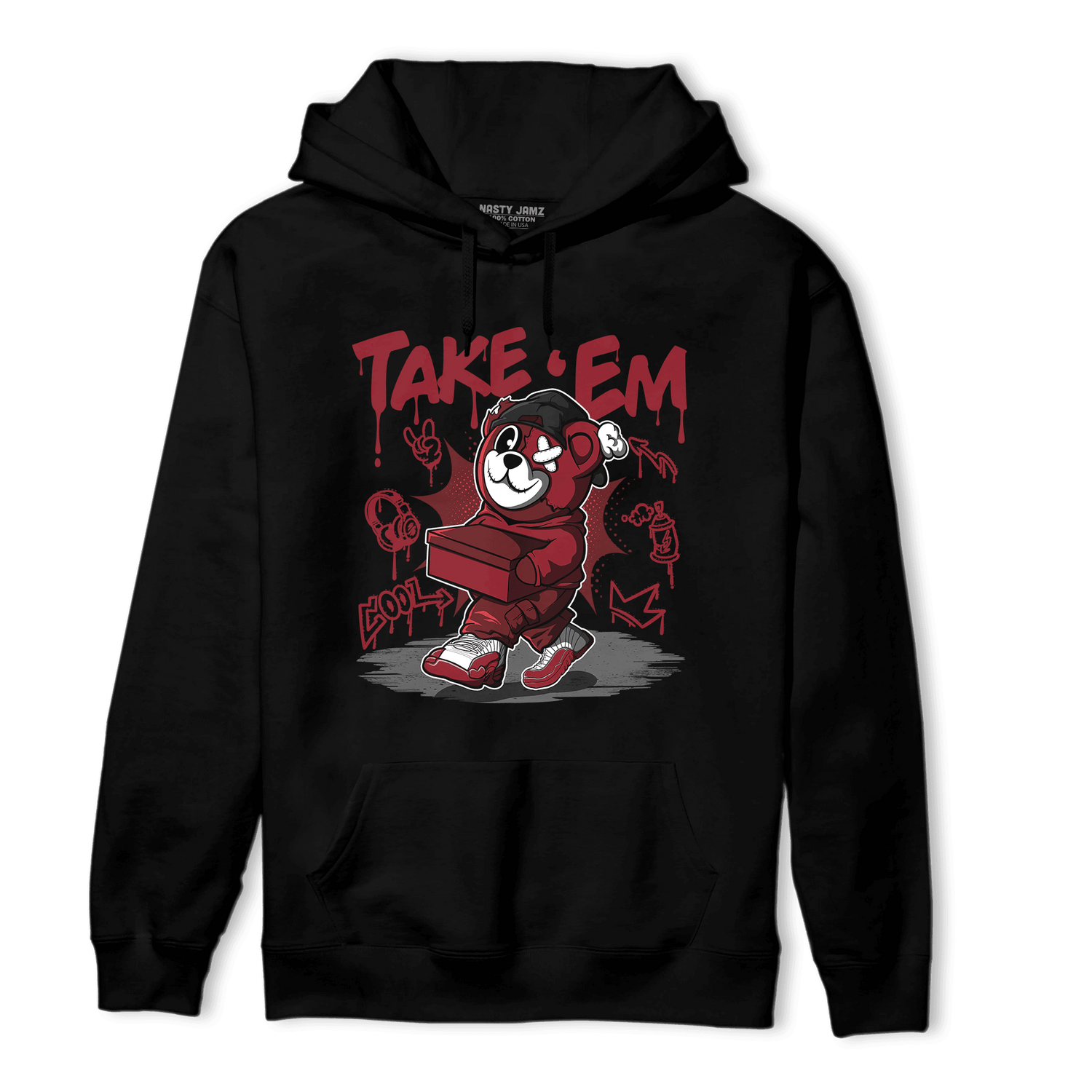 Cherry 12s Hoodie Match Take &
