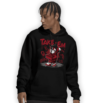 Cherry 12s Hoodie Match Take &