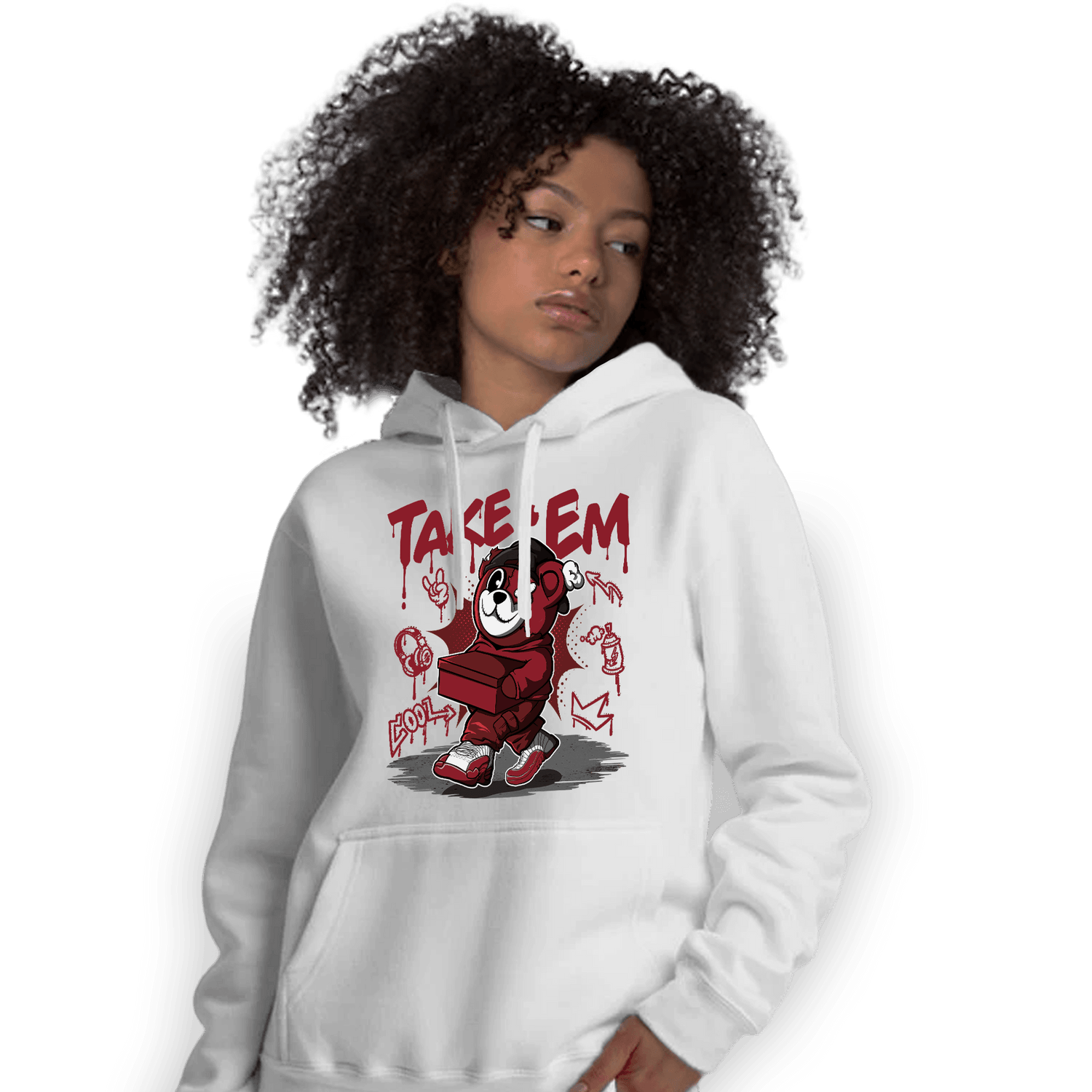 Cherry 12s Hoodie Match Take &
