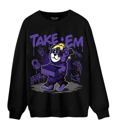 Field Purple 12s Sweatshirt Match Take &