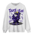 Field Purple 12s Sweatshirt Match Take &
