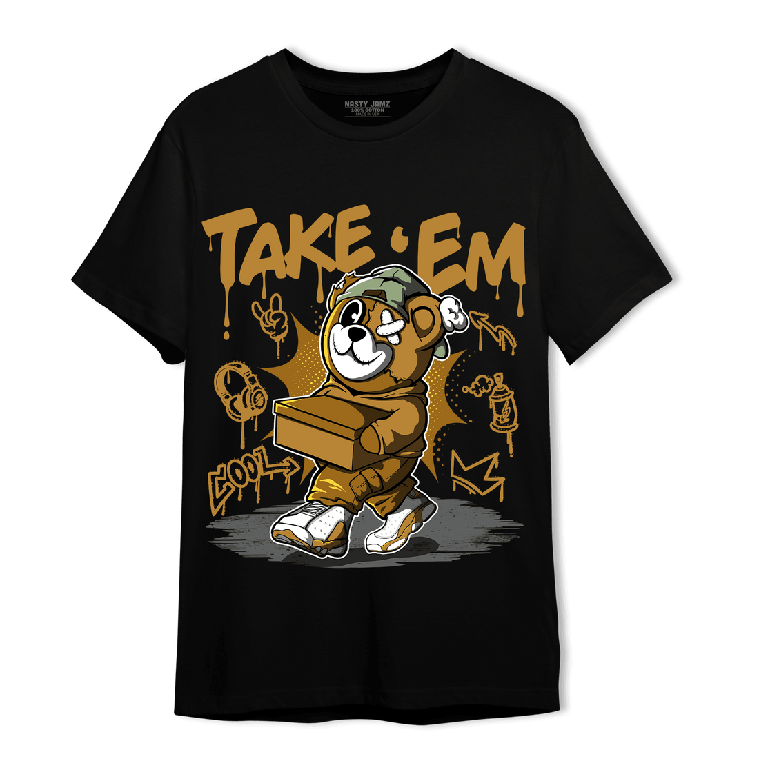 Wheat 13s T Shirt Match Take &