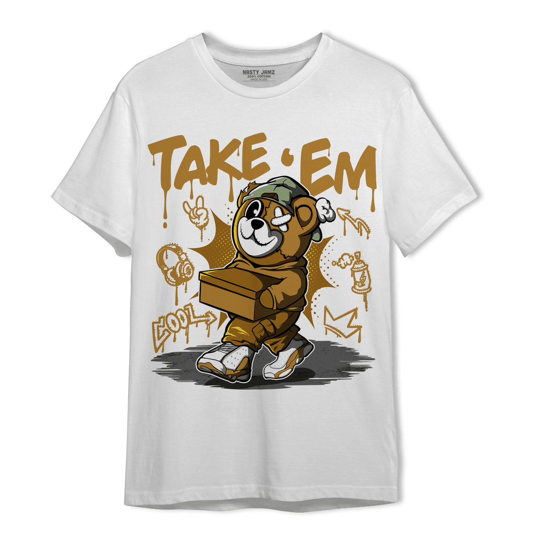 Wheat 13s T Shirt Match Take &