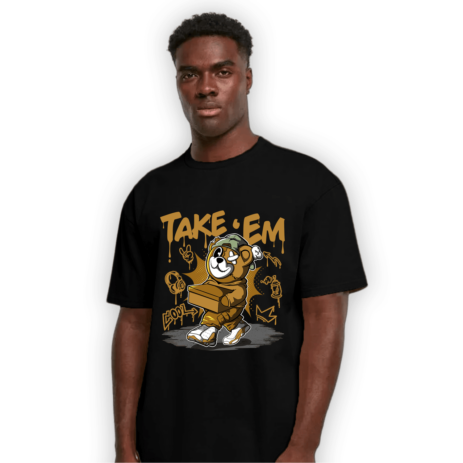 Wheat 13s T Shirt Match Take &