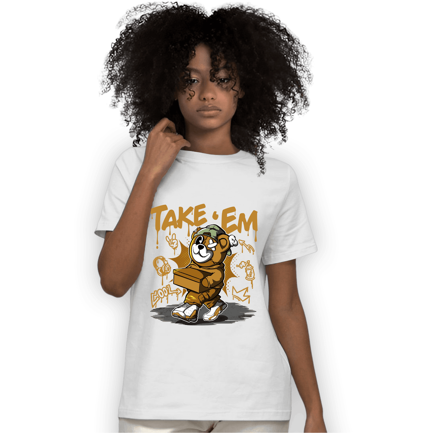 Wheat 13s T Shirt Match Take &