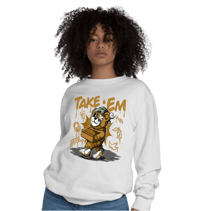 Wheat 13s Sweatshirt Match Take &