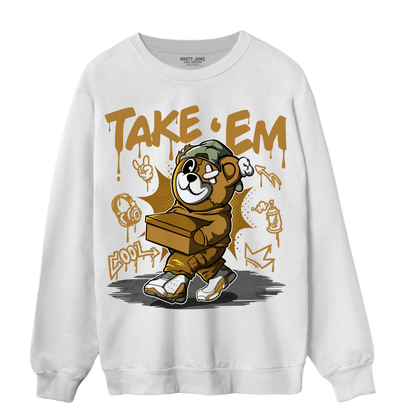 Wheat 13s Sweatshirt Match Take &