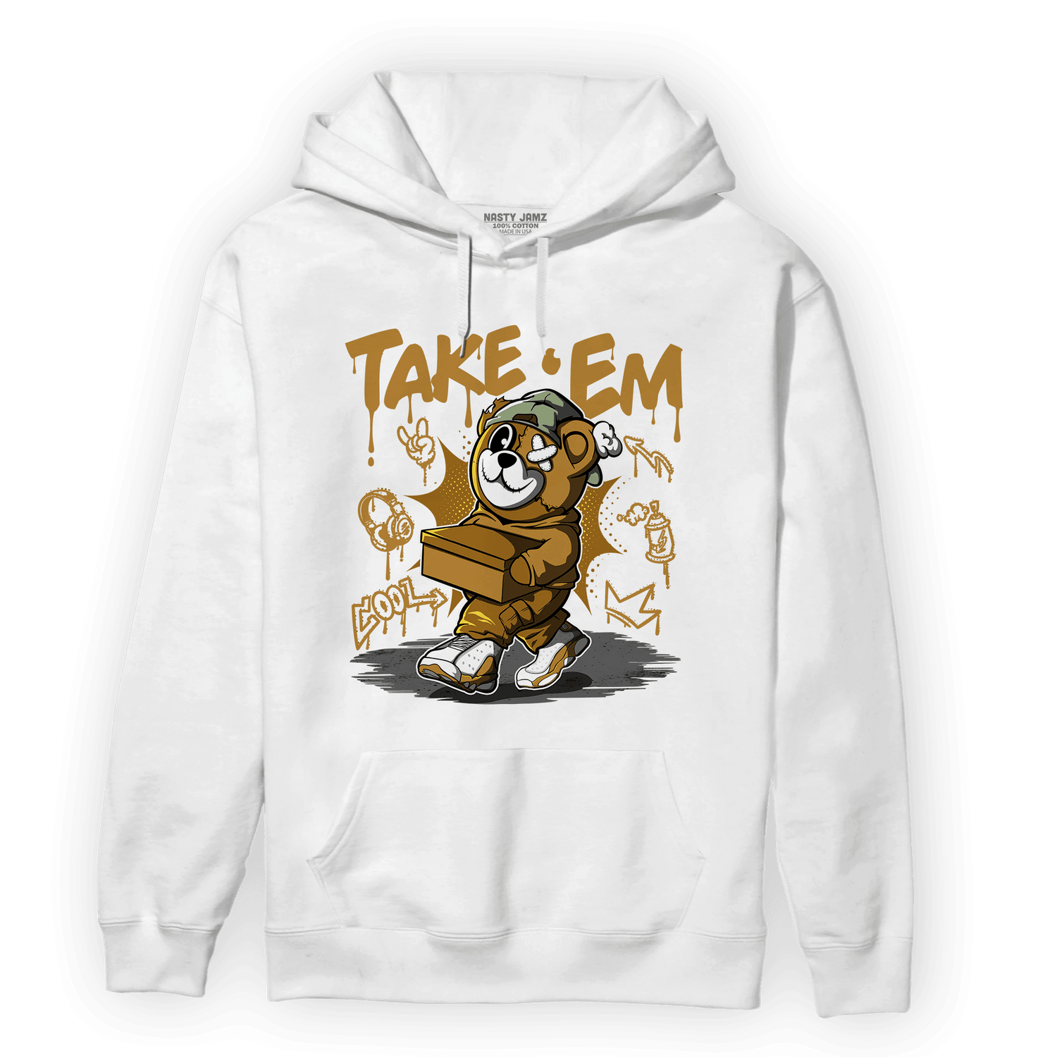 Wheat 13s Hoodie Match Take &
