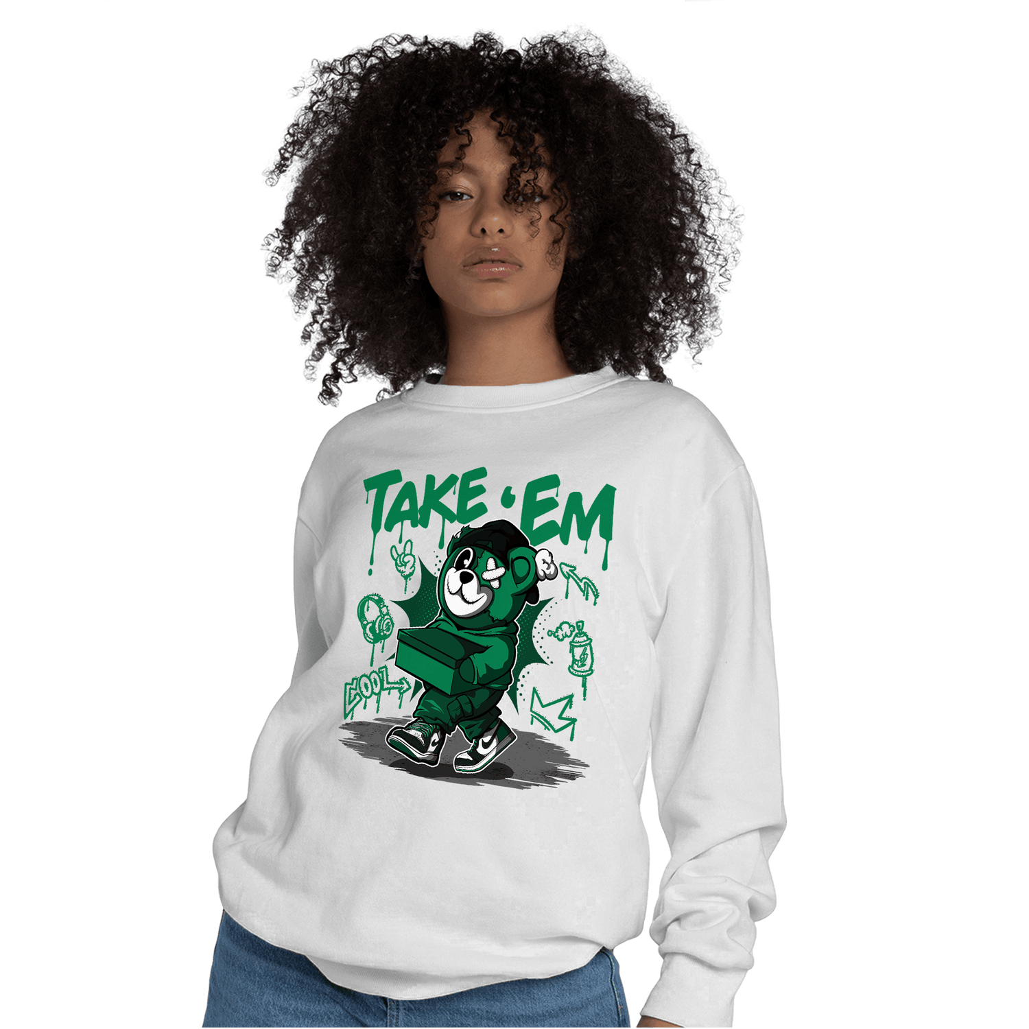 Celtic Lucky Green 1s Sweatshirt Match Take &