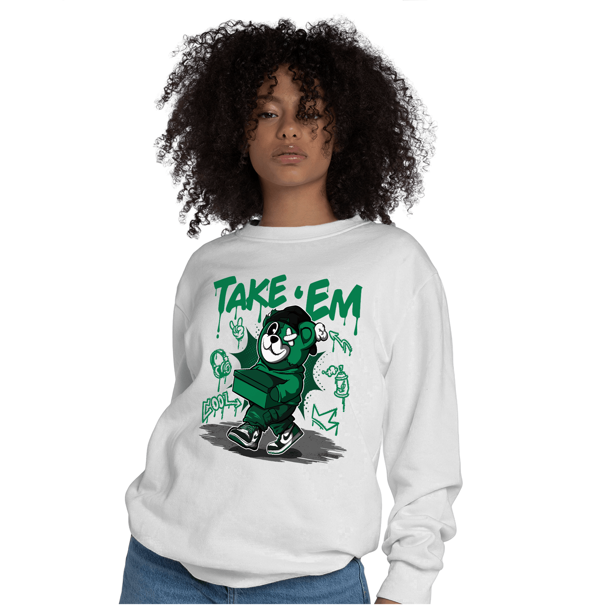 Celtic Lucky Green 1s Sweatshirt Match Take &