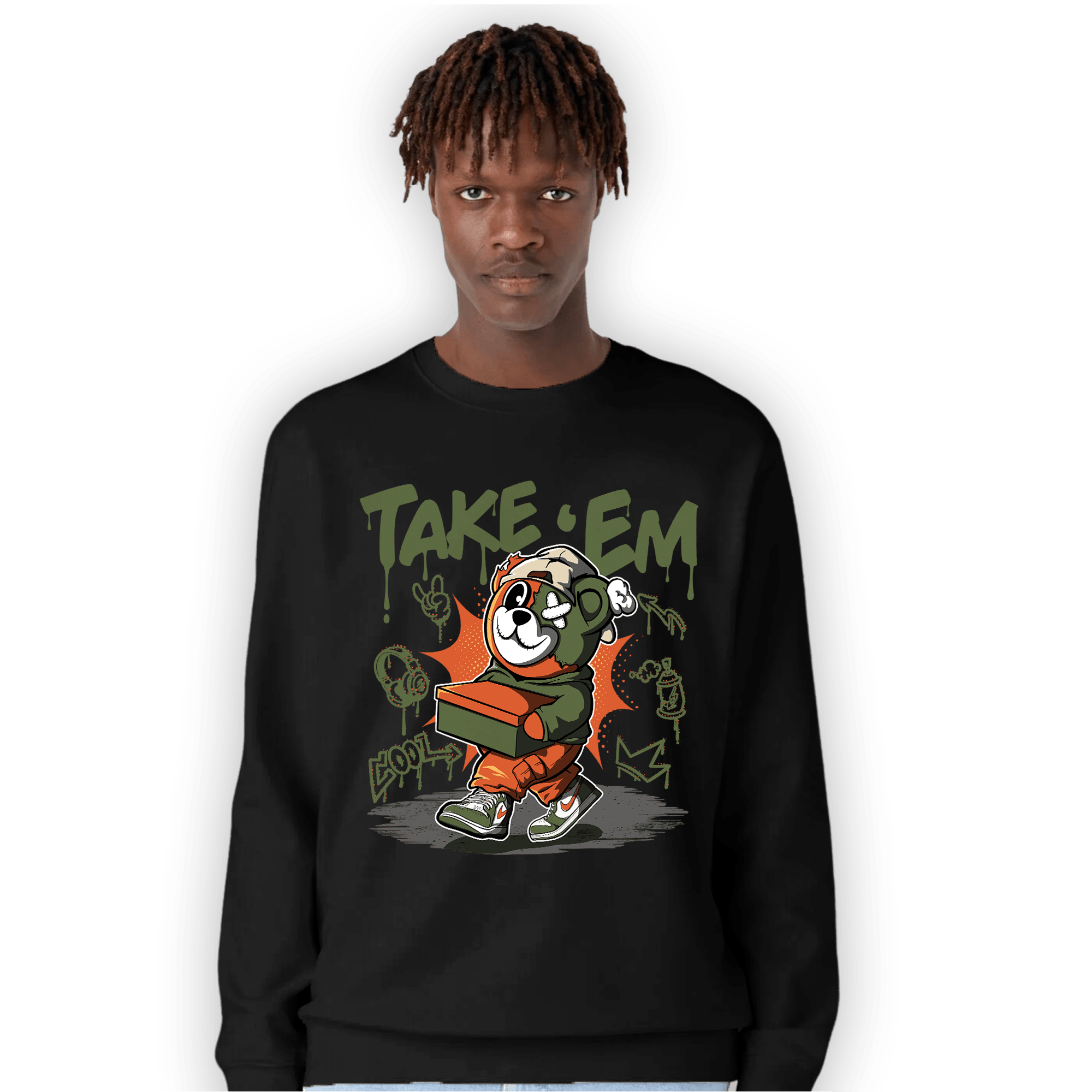 High OG Celadon 1s Sweatshirt Match Take &
