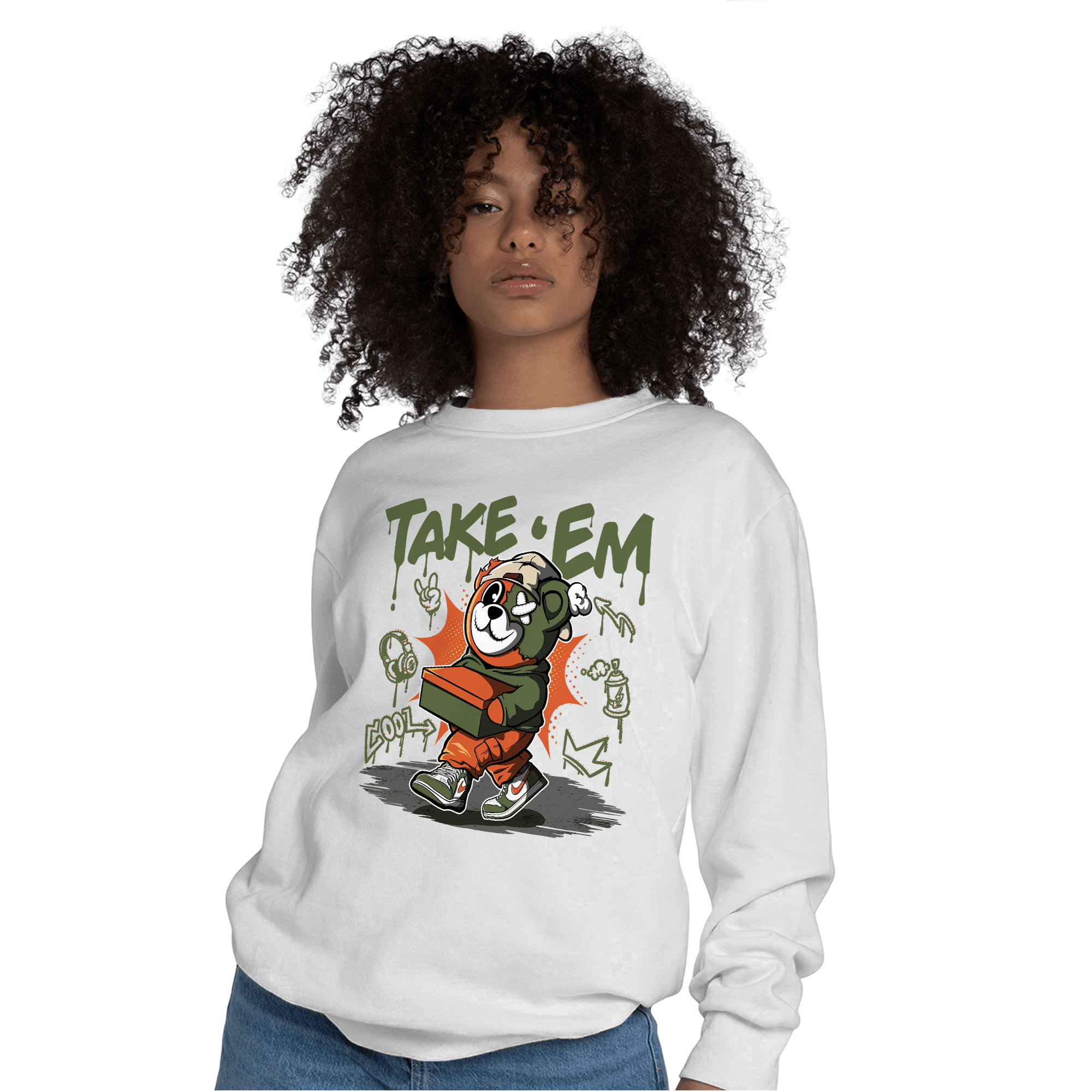 High OG Celadon 1s Sweatshirt Match Take &