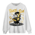 Mid SE Black Gold 1s Sweatshirt Match Take &