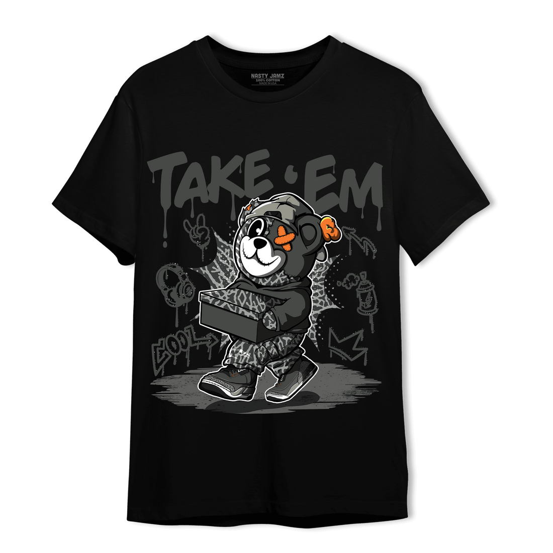 Fear Pack 3s T Shirt Match Take &