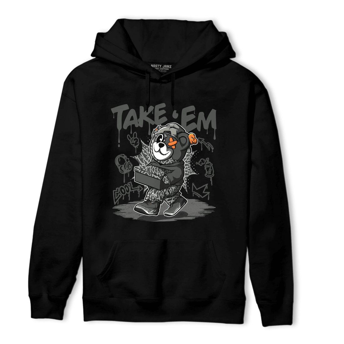 Fear Pack 3s Hoodie Match Take &