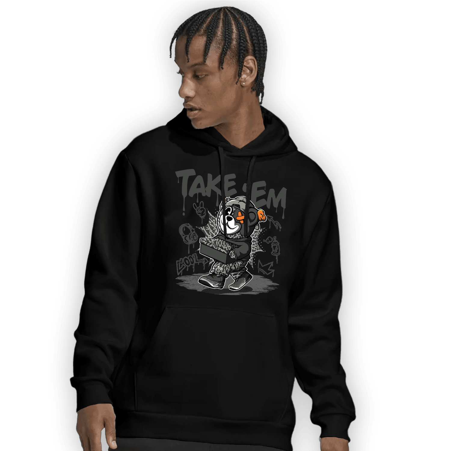Fear Pack 3s Hoodie Match Take &