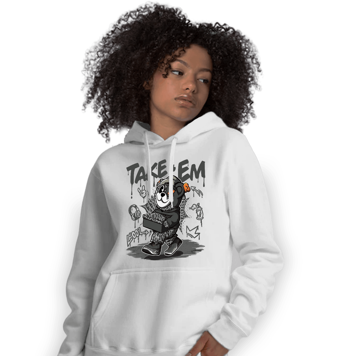 Fear Pack 3s Hoodie Match Take &