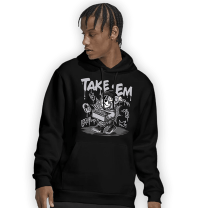 Off Noir 3s Hoodie Match Take &