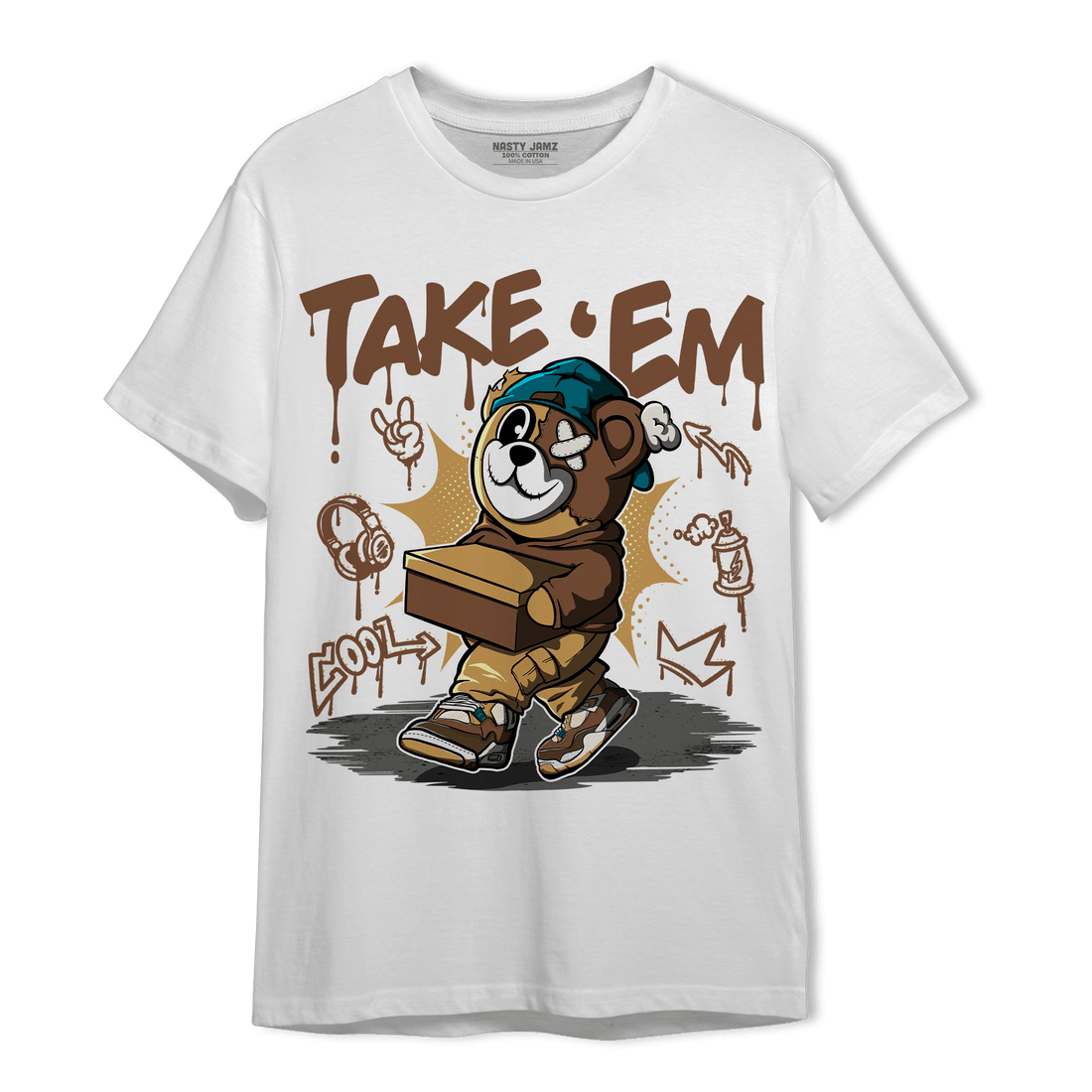 Cacao Wow 4s T Shirt Match Take &