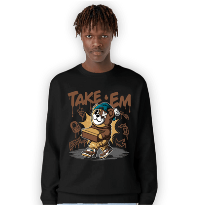 Cacao Wow 4s Sweatshirt Match Take &