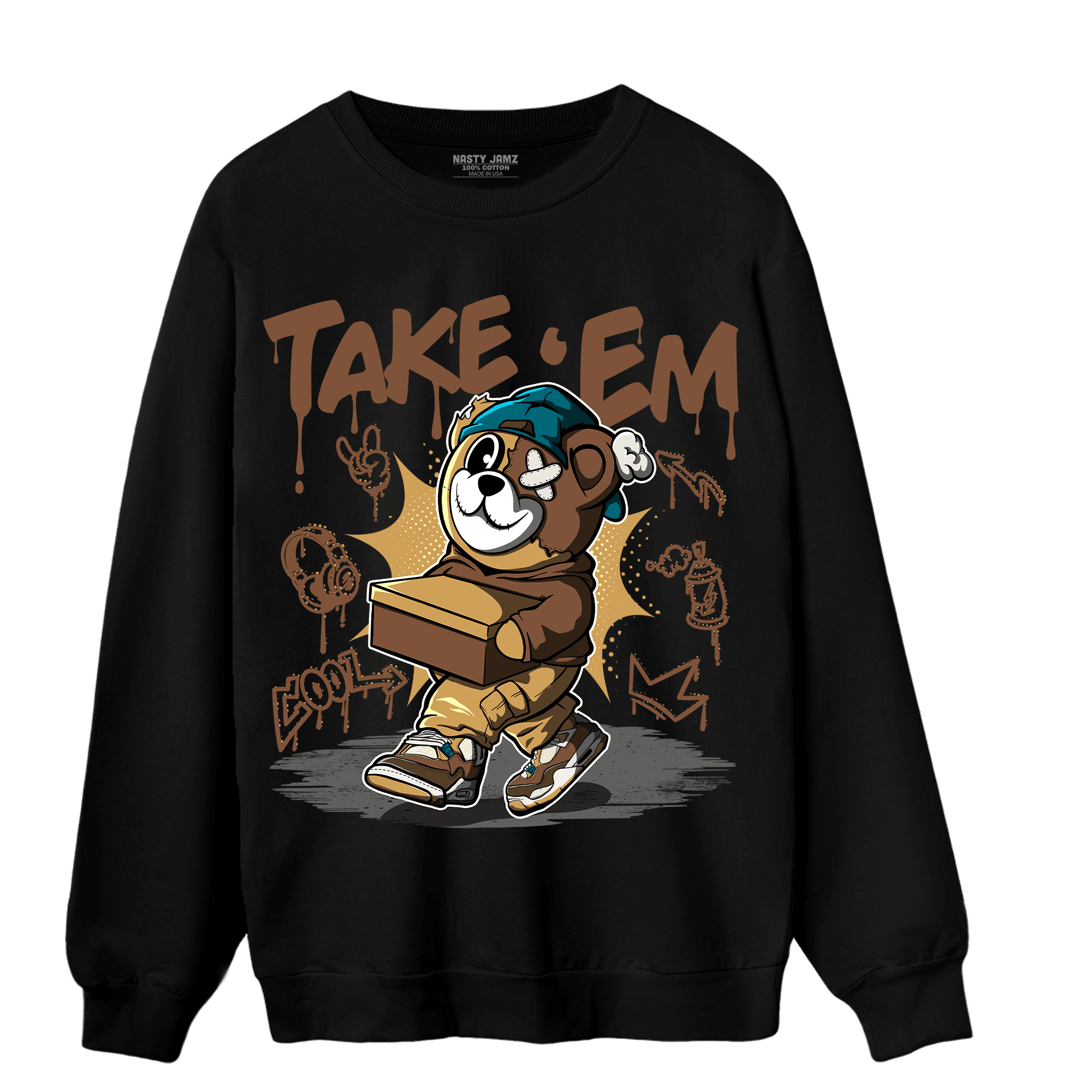 Cacao Wow 4s Sweatshirt Match Take &