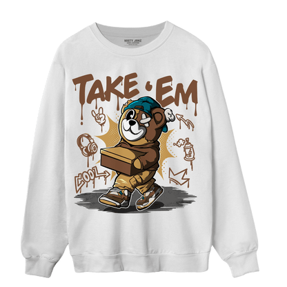 Cacao Wow 4s Sweatshirt Match Take &