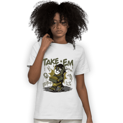 SE Craft Medium Olive 4s T Shirt Match Take &