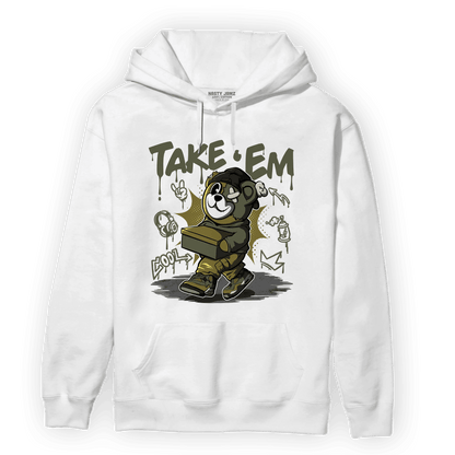 SE Craft Medium Olive 4s Hoodie Match Take &