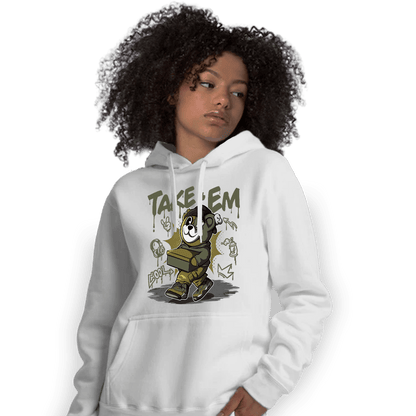 SE Craft Medium Olive 4s Hoodie Match Take &