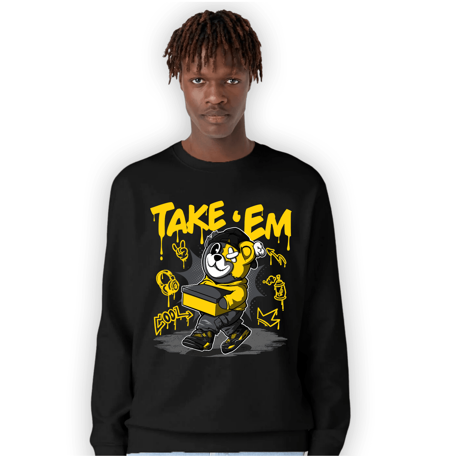 Thunder 4s Sweatshirt Match Take &