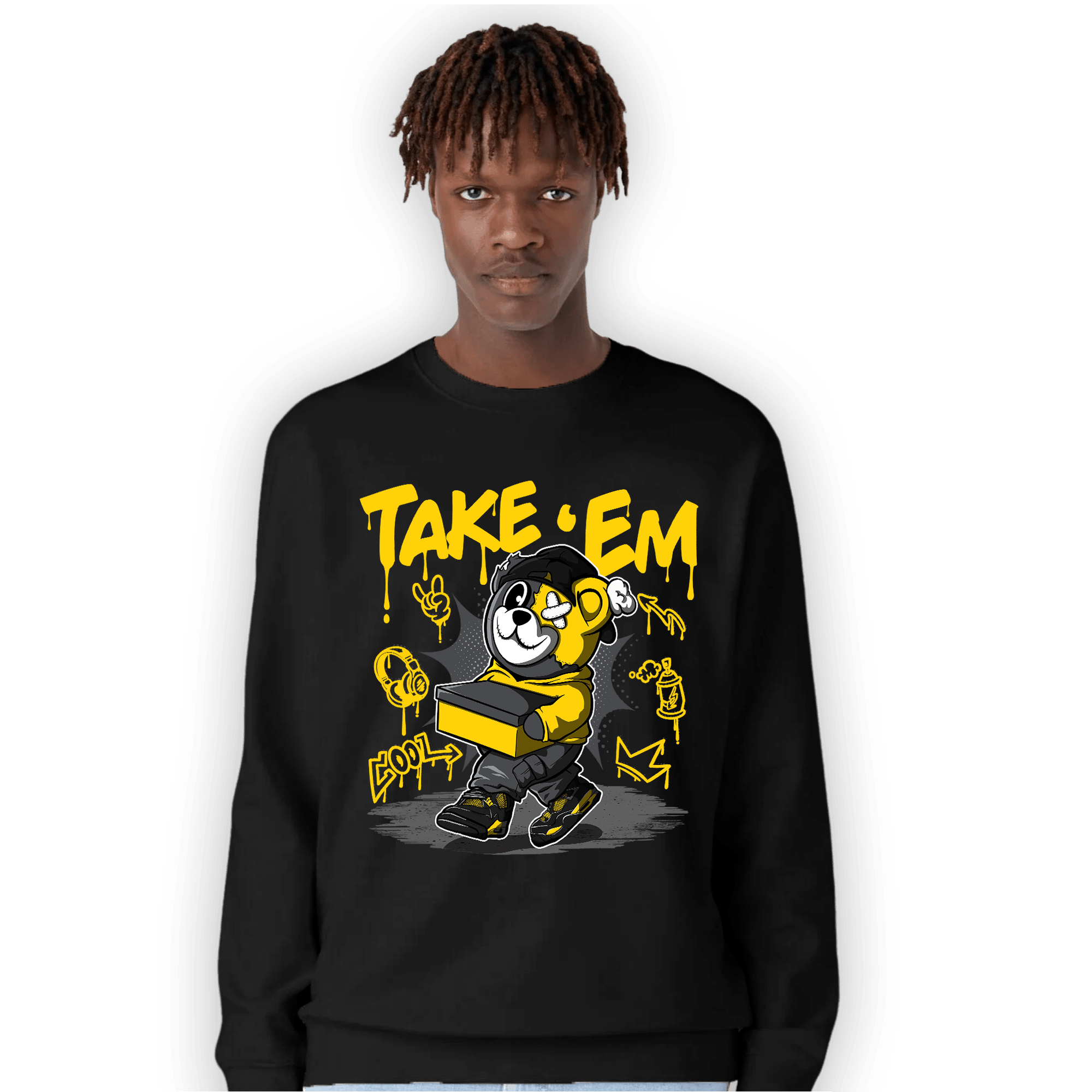 Thunder 4s Sweatshirt Match Take &