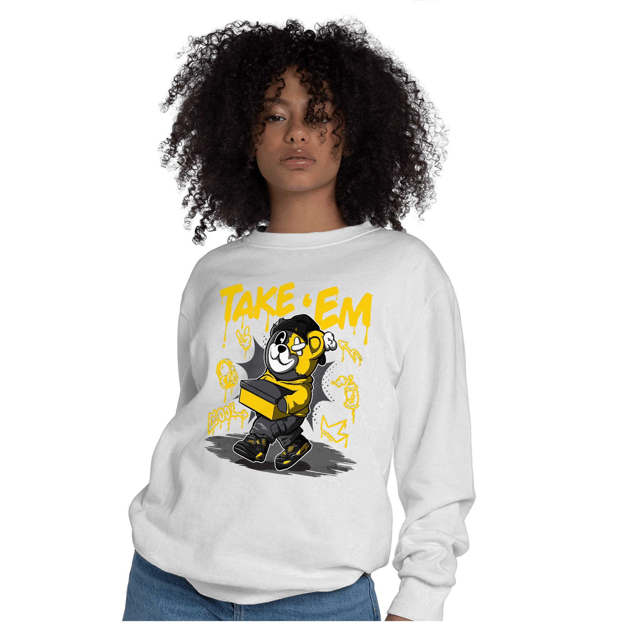 Thunder 4s Sweatshirt Match Take &